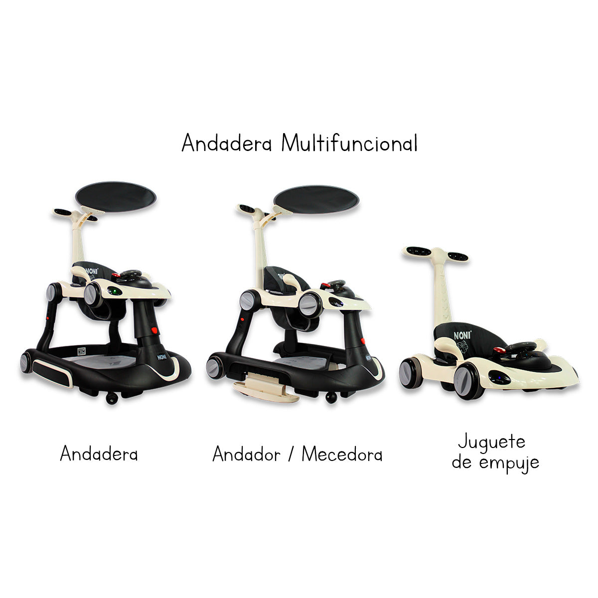 Andadera Multifuncional 5 en 1 IS-131 A