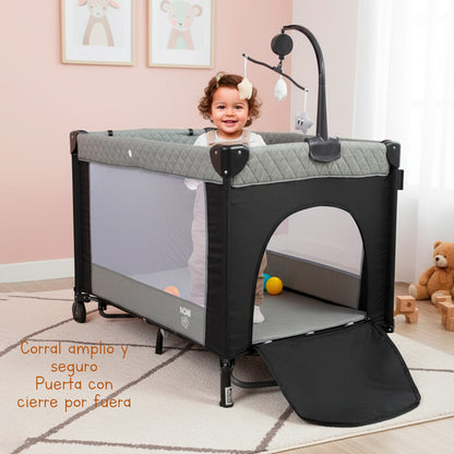 Corral portatil para bebé IS-888 H