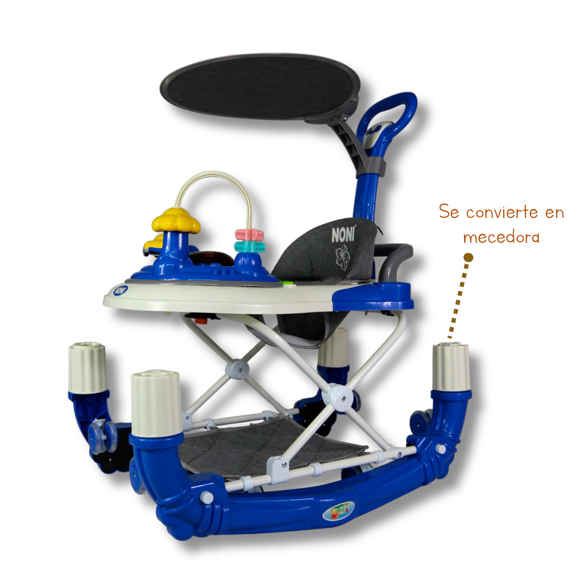 Andadera Mecedora, Sombrilla Y Tablero Musical. IS 121-O