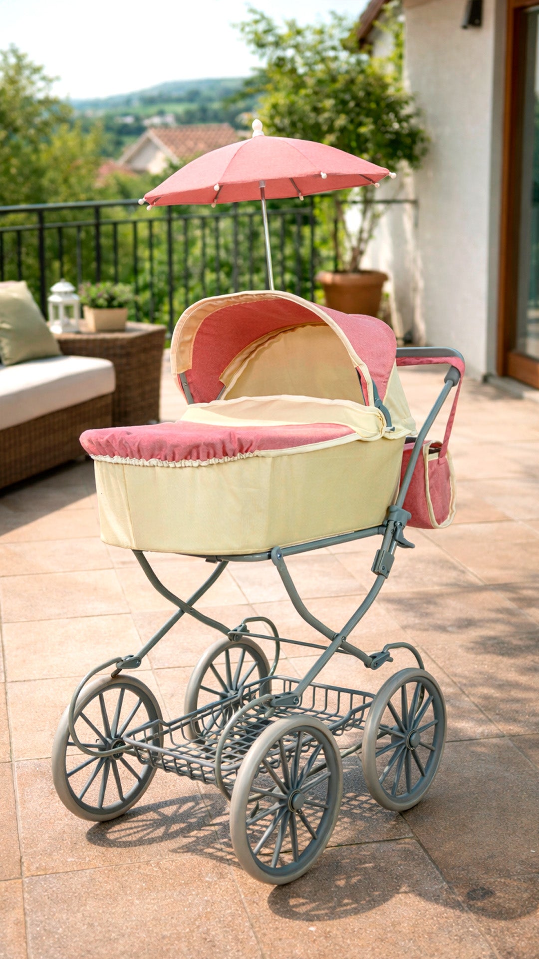 Carriola Para Muñecas Estilo 50's IS-9673