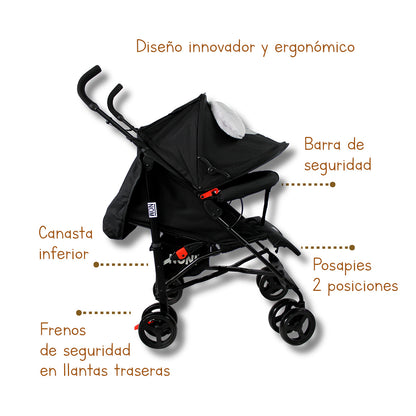 Carriola de Bastón Animada NONI IS-666G