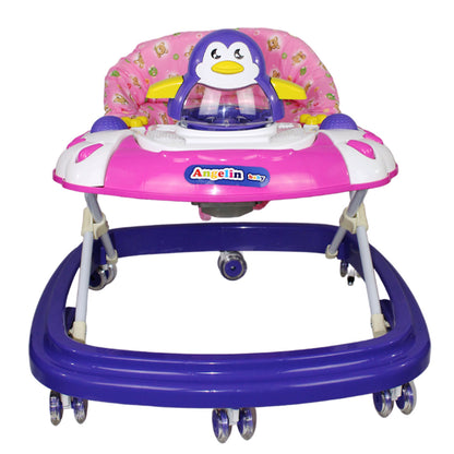 Andadera semi lujo con tablero musical y luz, 3 posiciones  Pingüino IS 111-S