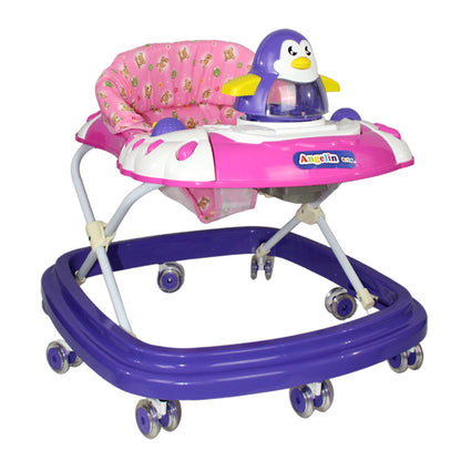 Andadera semi lujo con tablero musical y luz, 3 posiciones  Pingüino IS 111-S