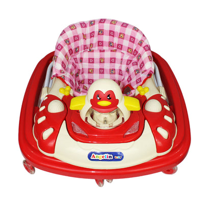 Andadera semi lujo con tablero musical y luz, 3 posiciones  Pingüino IS 111-S