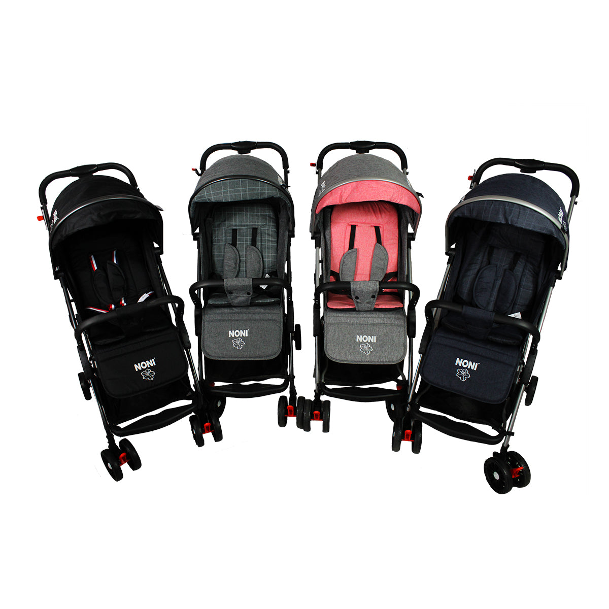 CARRIOLA PARA BEBÉ PLEGABLE TIPO MALETA IS-555-R