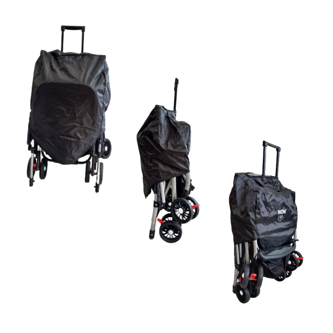 CARRIOLA PARA BEBÉ PLEGABLE TIPO MALETA IS-555-R