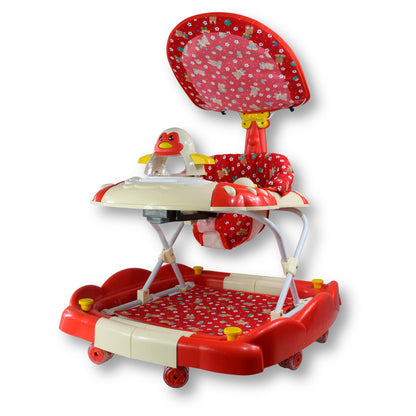 ANDADERA MECEDORA 2 en 1 CON TABLERO MUSICA 3 POSICIONES IS 121-S