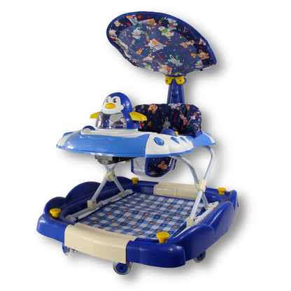 ANDADERA MECEDORA 2 en 1 CON TABLERO MUSICA 3 POSICIONES IS 121-S