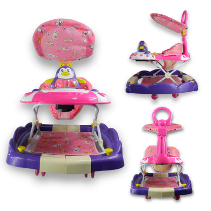 ANDADERA MECEDORA 2 en 1 CON TABLERO MUSICA 3 POSICIONES IS 121-S