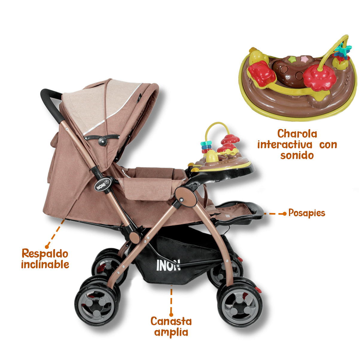 CARRIOLA PARA BEBÉ IS-555-P