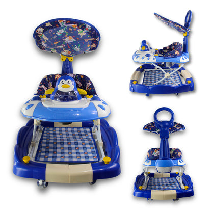 ANDADERA MECEDORA 2 en 1 CON TABLERO MUSICA 3 POSICIONES IS 121-S