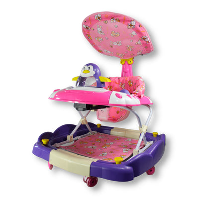ANDADERA MECEDORA 2 en 1 CON TABLERO MUSICA 3 POSICIONES IS 121-S