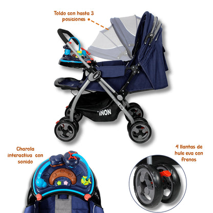 CARRIOLA PARA BEBÉ IS-555-P