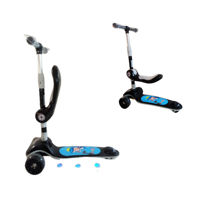 Scooter Patín Del Diablo Musical Luces Led. IS-333 J.