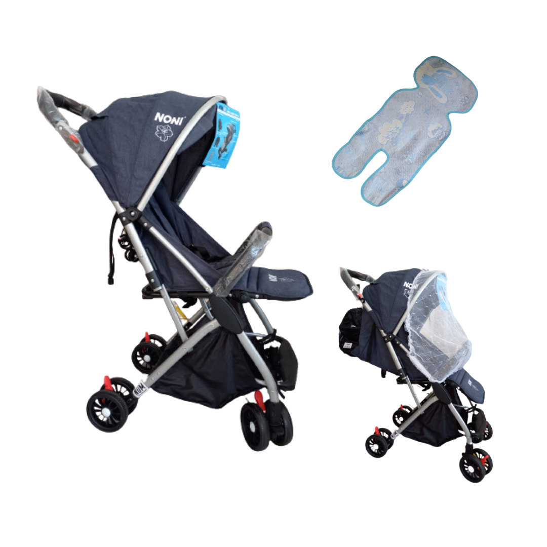 CARRIOLA PARA BEBÉ PLEGABLE TIPO MALETA IS-555-R