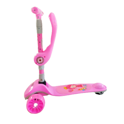 Scooter Patín Del Diablo Musical Luces Led. IS-333 J.