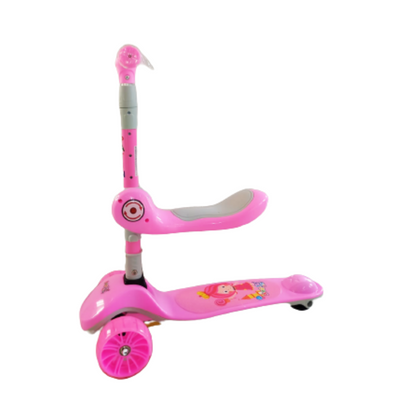 Scooter Patín Del Diablo Musical Luces Led. IS-333 J.