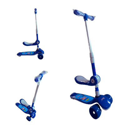 Scooter Patín Del Diablo Musical Luces Led. IS-333 J.