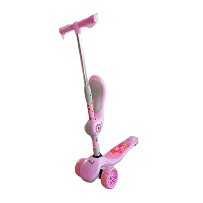 Scooter Patín Del Diablo Musical Luces Led. IS-333 J.