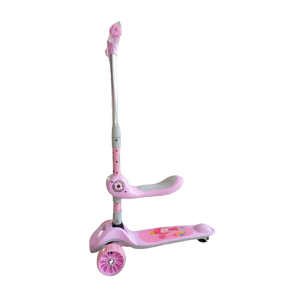 Scooter Patín Del Diablo Musical Luces Led. IS-333 J.