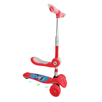 Scooter Patín Del Diablo Musical Luces Led. IS-333 J.