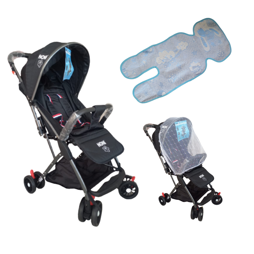 CARRIOLA PARA BEBÉ PLEGABLE TIPO MALETA IS-555-R