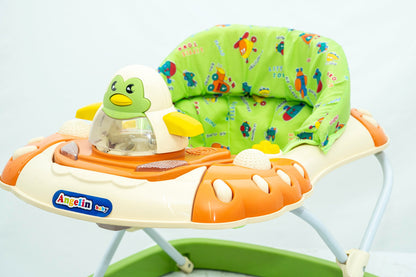 Andadera semi lujo con tablero musical y luz, 3 posiciones  Pingüino IS 111-S